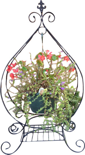 Ophelia & Co. Maines Metal Weather Resistant Plant Stand