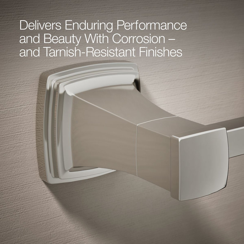 Riff Pivoting Toilet Paper Holder, Polished Nickel