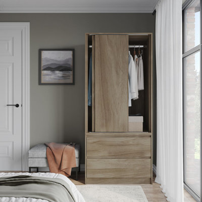 Solid Wood Wardrobe