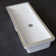 LACAVA Cube 13.88'' White Porcelain Rectangular Bathroom Sink with Overflow