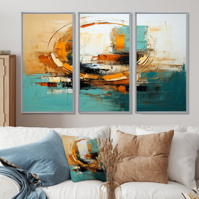 Conelia - Abstract Wall Art Set