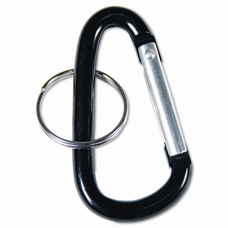 Advantus Corp. 2.5'' W Black Key Chain