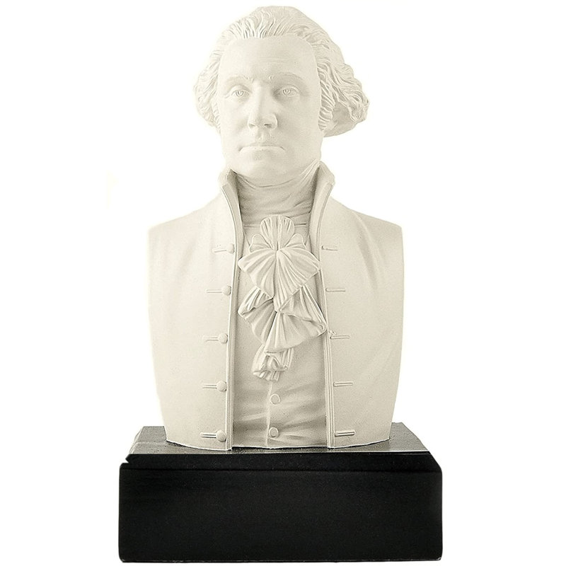 Buste du président Rennert, George Washington, Blanc