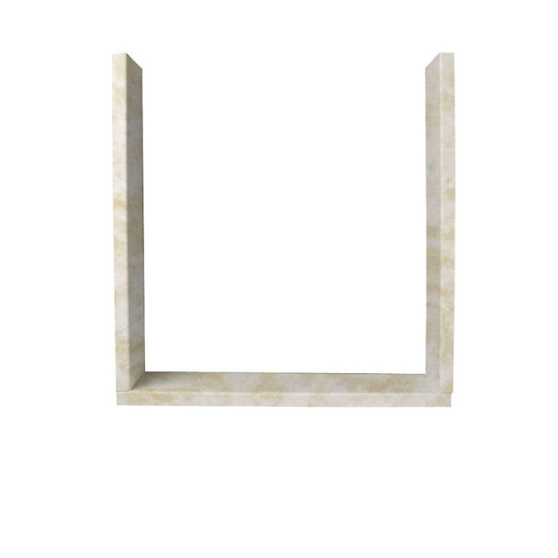Solid Surface Shower Trim Kit, Ice
