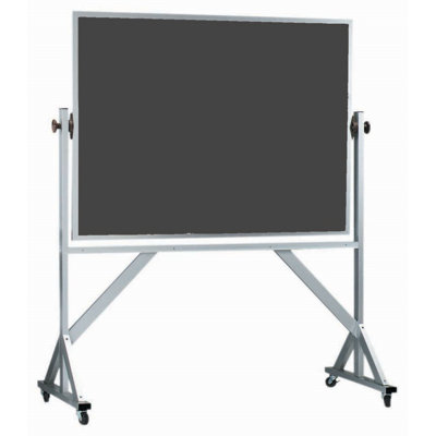 Freestanding Porcelain Reversible Medium - 4' - 6' Chalkboard