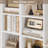 Brenya Mid-Century Modern  Wood 8-Tier Narrow Library Shelf, Adjustable Bookcase Set of 2-2097796092-2116139485