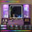 Large Lighted Makeup Vanity Set with Adjustable RGB Lights & Charging Station, Dressing Table with Mirror & Large Storage-1894107965