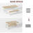 5-Piece Extendable Dining Table Set for 4-8 People – 63'' Kitchen Set with 2 Benches & 2 Stools, Mid-Century Dinette for Small Spaces-370005140