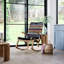 Amador Rocking Chair In San Geronimo Pattern-107652975-128250089