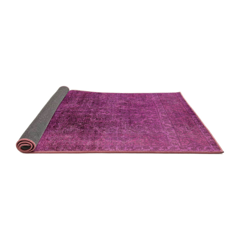 Tapis oriental mauve, Rond 6 pi