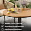 Ensemble bistro pour terrasse avec coussin amovible 2 personnes Wilmette-193231821-193231820
