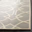 Tapis gris / ivoire en laine touffeté à la main Hamid-221357068