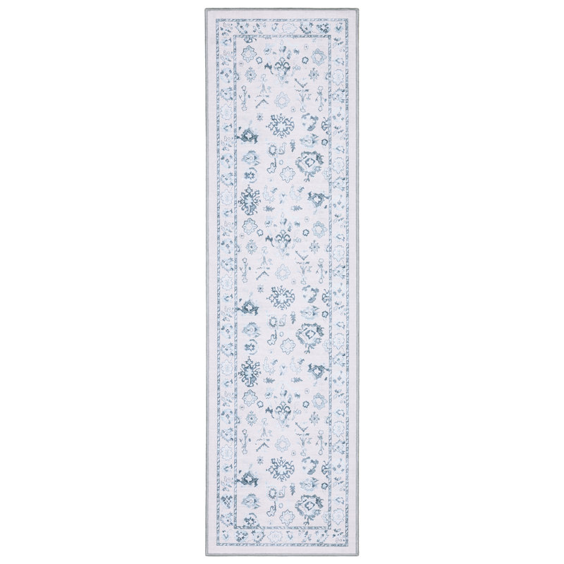 Tapis traditionnel lavable Kugler, Tapis de couloir de 2 pi x 7 pi