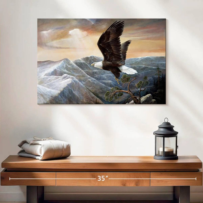 Brampt Eagle's Lair, 16" H x 24" W
