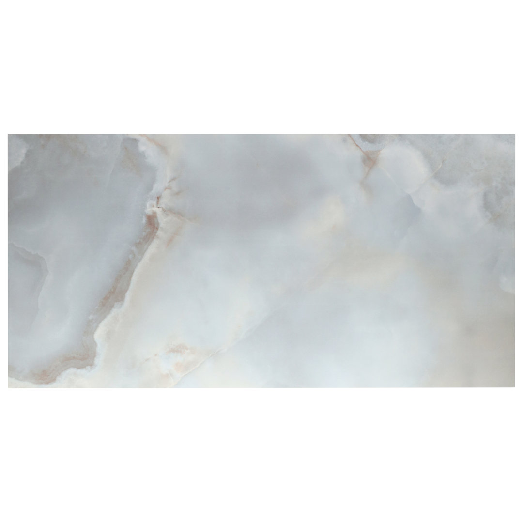 Calla Onyx 24" x 47" Porcelain Marble Look Wall & Floor Tile (15.49 Sq. Ft. / case) Bond Tile 