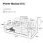Gel brun Power Motion avec porte-gobelet-2035439566