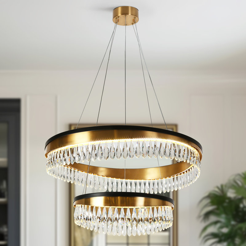 Lustre gradué à 2 lumières DEL Irma
