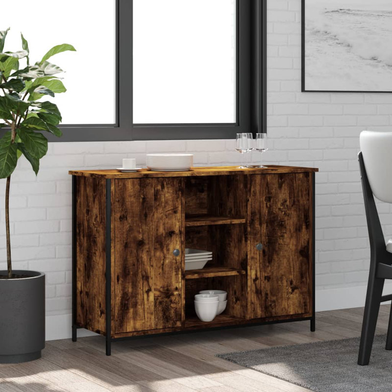 Mihika 100cm Sideboard, Smoked Oak