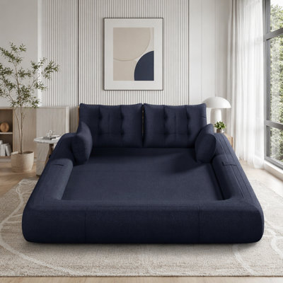 78.7" Multi-Functional Foldable Sofa Bed