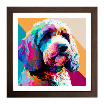 Cockapoo Fauvism - Framed Print