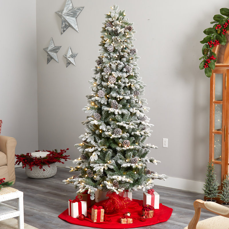 90' H Lighted Artificial Christmas Tree