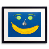 Food Face Print by Tom Blood