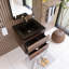 Luhe 23.62'' Single Bathroom Vanity with Resin Top-676802785