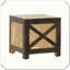 Tabouret polyvalent en bois de manguier
