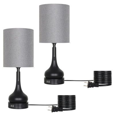 Metal USB Table Lamp