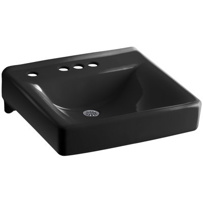 Soho Ceramic 20" Wall Mount Bathroom Sink