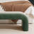 47" Boucle Upholstered Waterfall Bench with Ombre Color-900397448