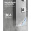 Colonne de douche en acier inoxydable