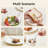 46-piece Silverware Set With Serving Utensils