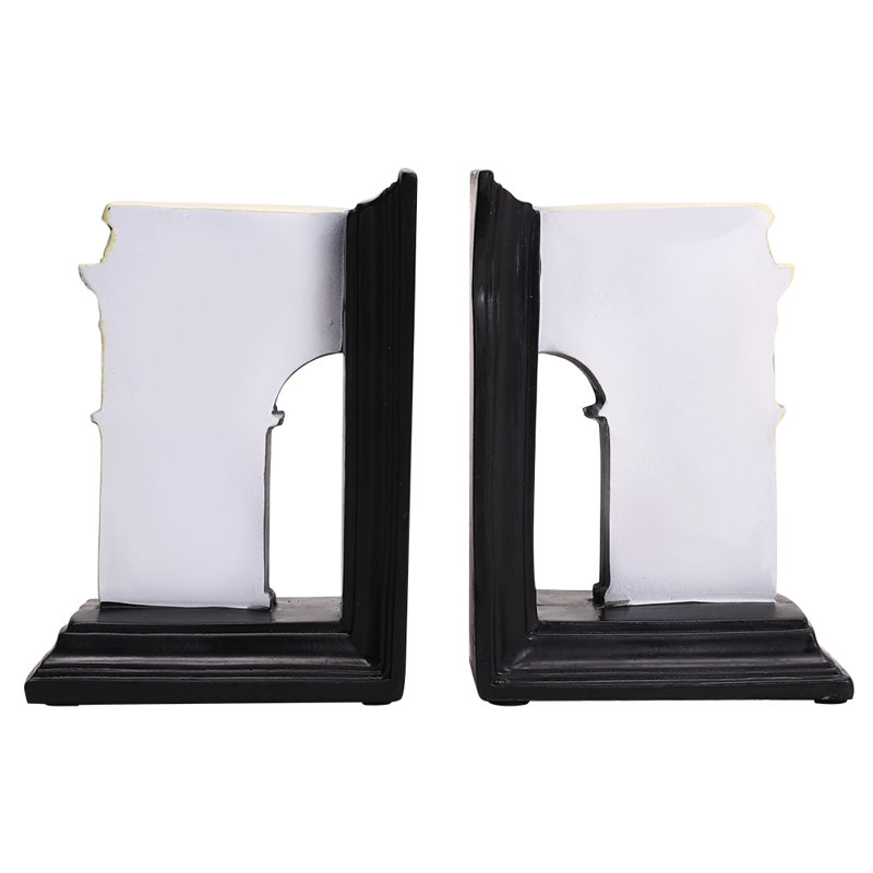 Resin Non-Skid Bookends