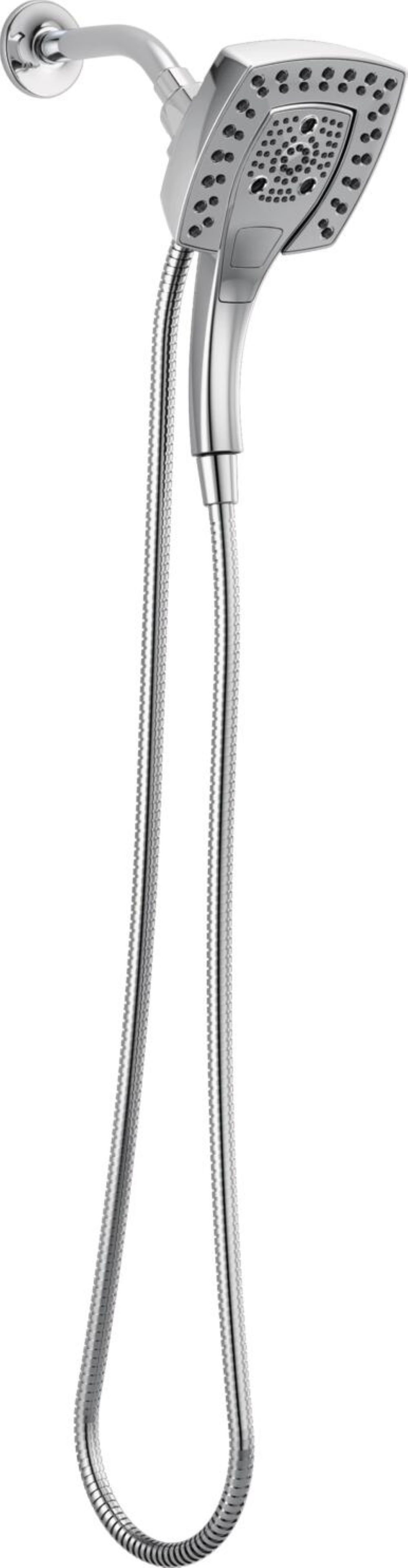Delta Dual Shower Head with H2Okinetic Technology &amp; Reviews | Wayfair