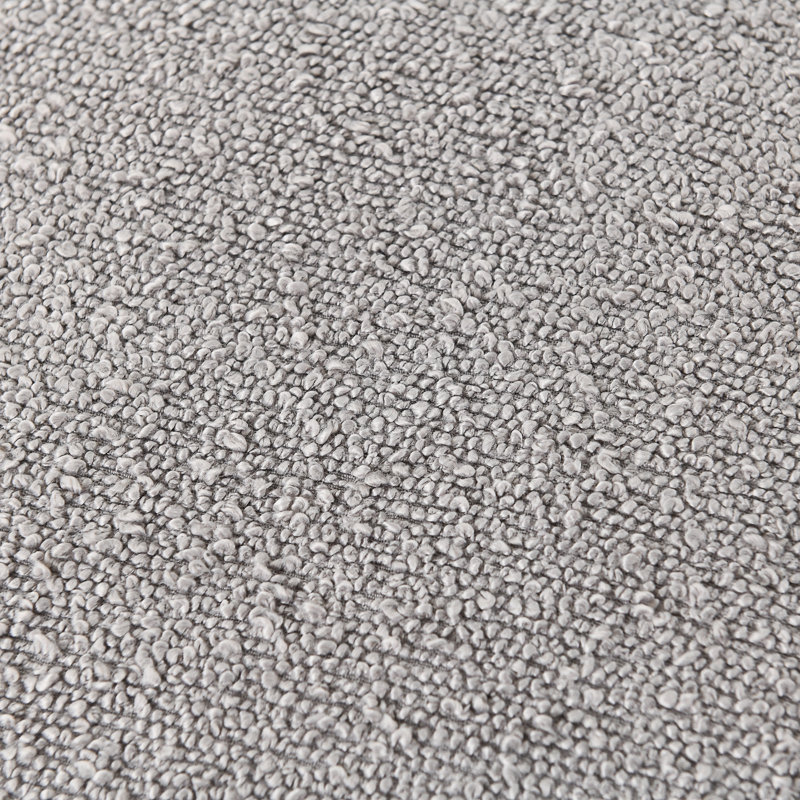 Housses de coussin texturées, Gris clair, Carré 22 po