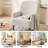 28.7" Upholstered Armchair With Tight Back And Solid Wood Legs-23430782