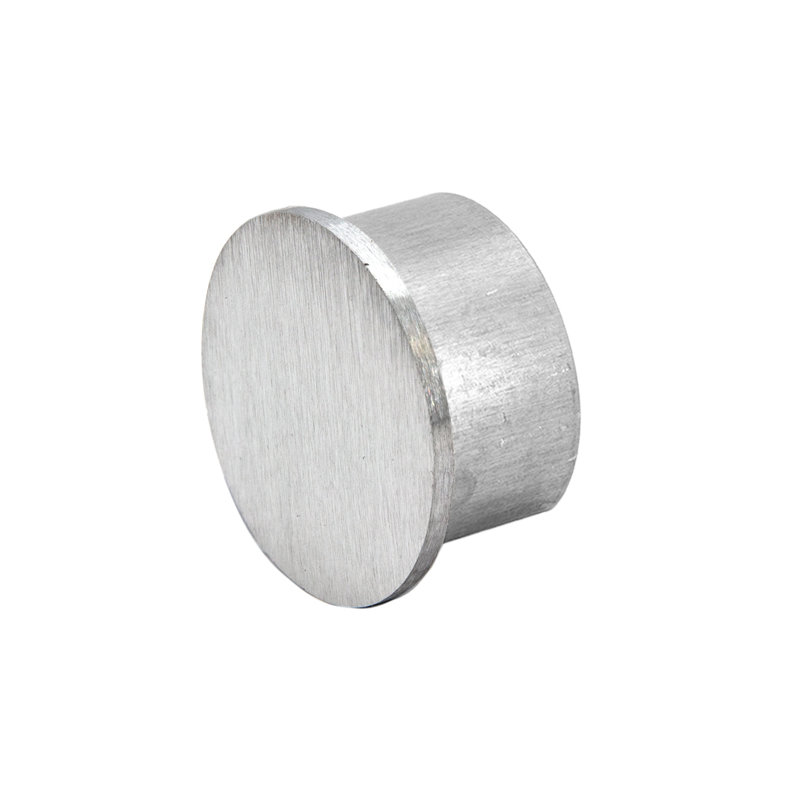 Embouts pour rail de 1 - 7/8 po en aluminium anodisé satiné FHC, H 1,88 po x l 0,25 po x P 1,88 po, Satiné