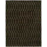 Hazlett Abstract Area Rug in Brown