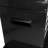 Rolling Metal Tool Cabinet With 5 Drawers & Detachable Top, Practical Design - Black Chest Bearing Slide, 15Kg Loading Capacity-1294808840