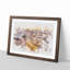 Calle Gran Via in Madrid Spain - Framed Print-56853661-56853662