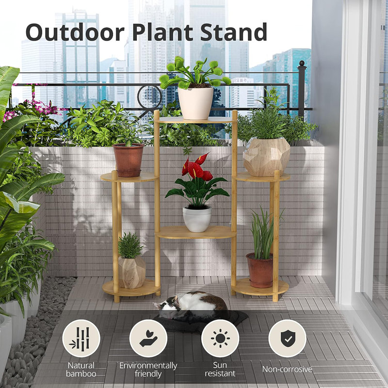 Folake Plant Stand, Natural