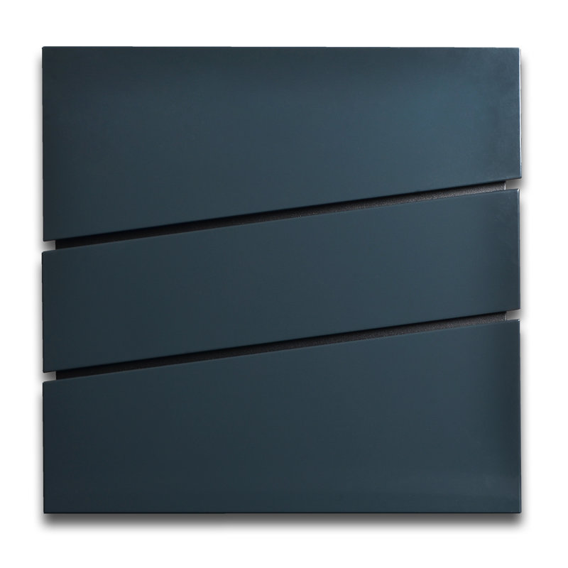 Ayoka Steel Wall Mounted Post Box, Yes, Anthracite Grey