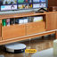 Nordic style solid wood TV cabinet-107773932