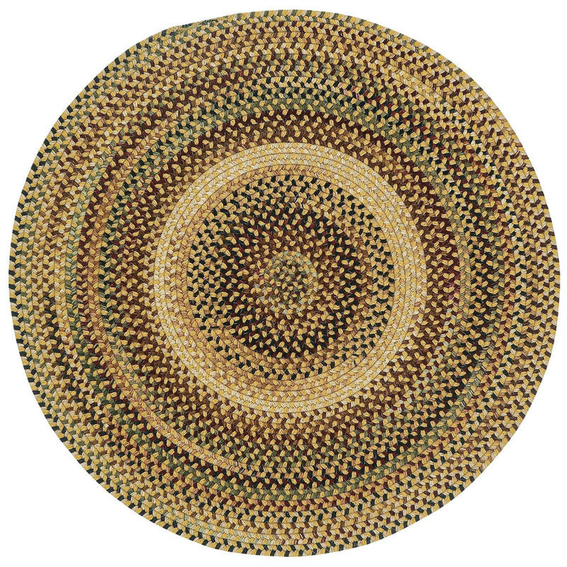 Fort Lupton Wool Indoor Rug, Round 8'6"
