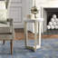 Axiom Cross Legs End Table