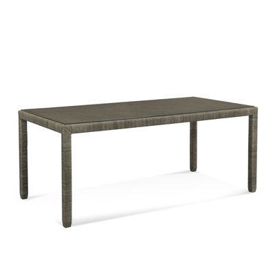 Pine Isle Glass Dining Table