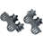 Black Steel Folding Ladder Accessory / Part ( No Ladder )-493495518