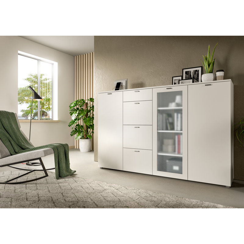 Anapaula Chest Of Drawers With 4 Drawers, White