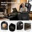 Fauteuil de cinéma maison, canapé inclinable électrique une place avec massage et chauffage, porte-gobelets-1209260628